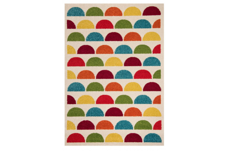 Kusový koberec Vini 103356 Colourful Bubbles 120x170 cm