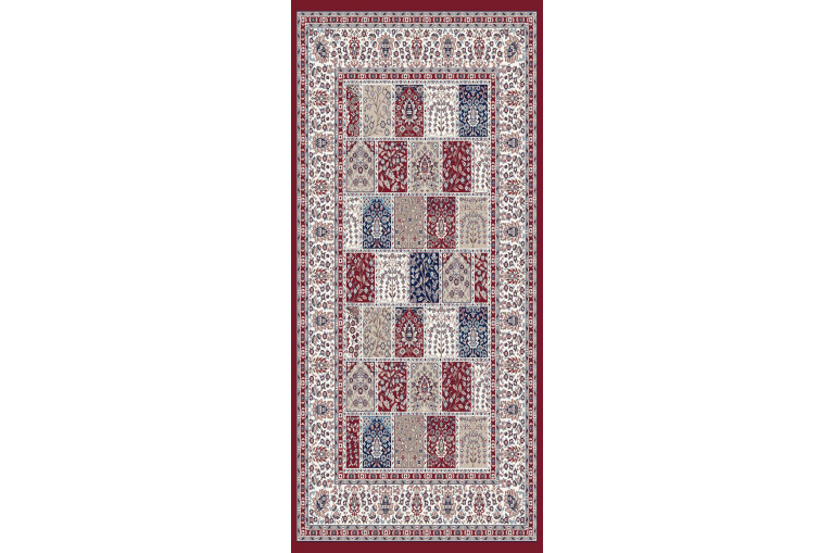 Kusový koberec Silkway 4241A Red