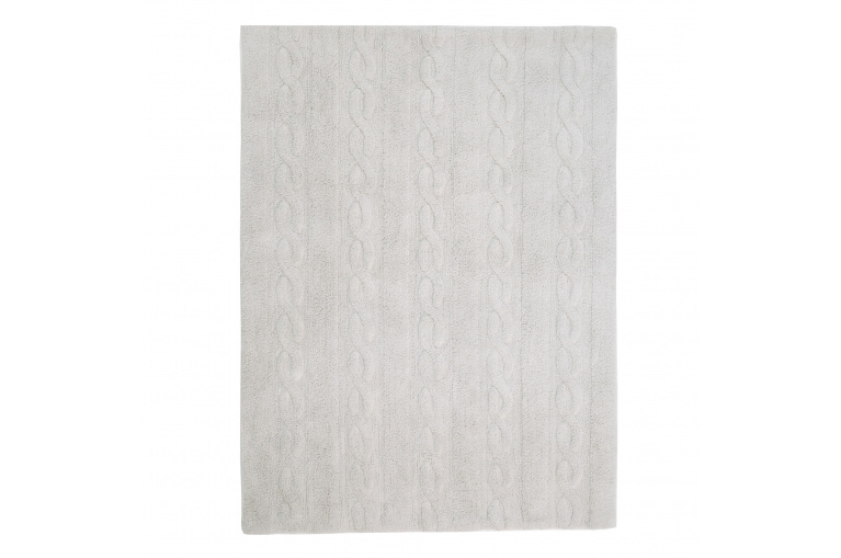 Ručně tkaný kusový koberec Braids Pearl Grey