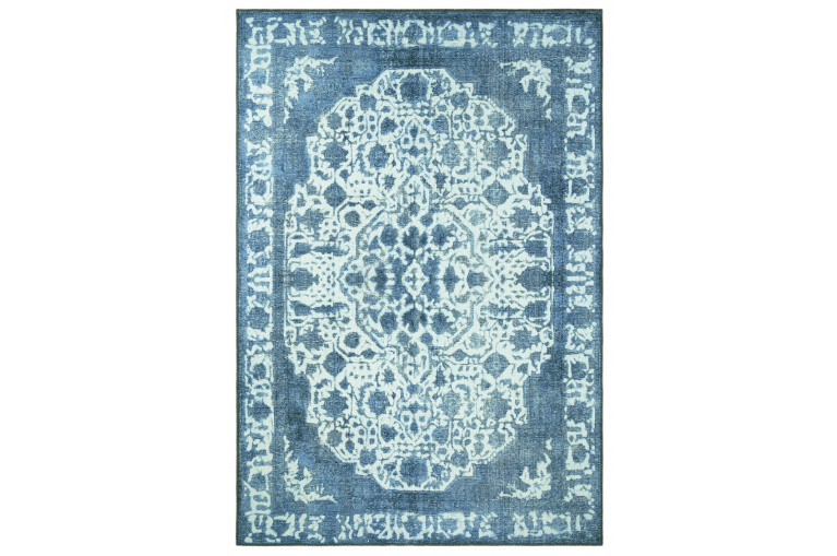 Kusový orientální koberec Chenille Rugs Q3 Light-blue
