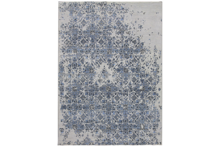 Ručně vázaný kusový koberec Diamond DC-JK 3 Silver/blue