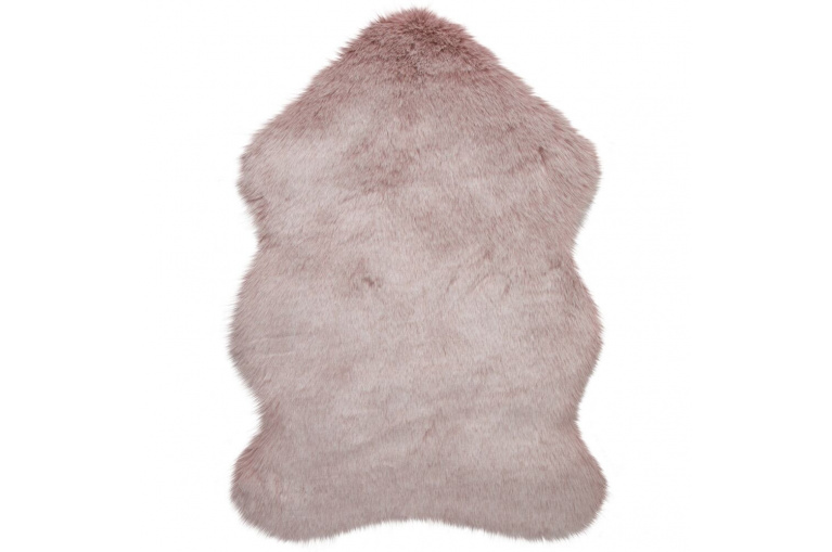 Kusový koberec Freja Faux Fur Copenhagen Blush Pink