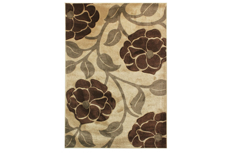 Kusový koberec Hand Carved Vine Beige/Brown