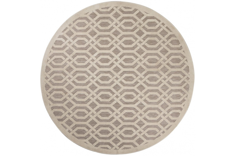 Kusový koberec Piatto Mondo Natural kruh