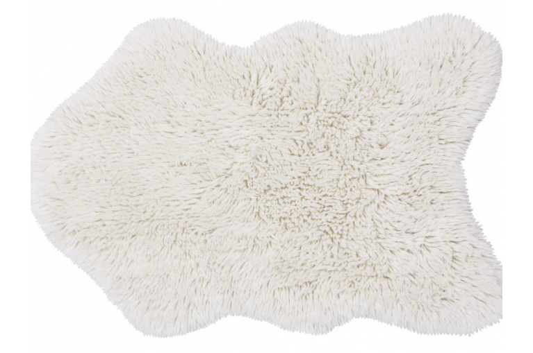 Vlněný koberec Woolly - Sheep White
