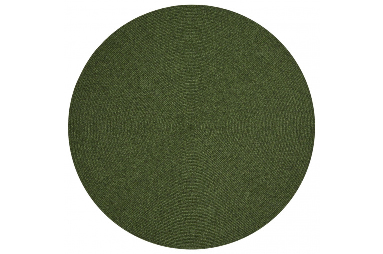 Kusový koberec Braided 105554 Green kruh