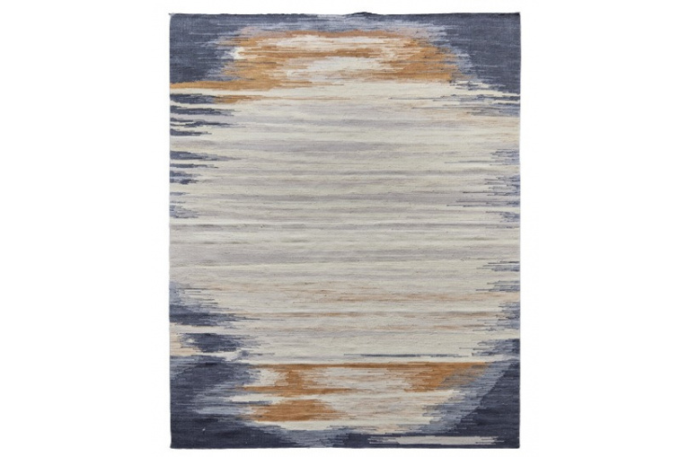 Ručně vázaný kusový koberec Ombre Paris DESP HL64 Ivory Charcoal