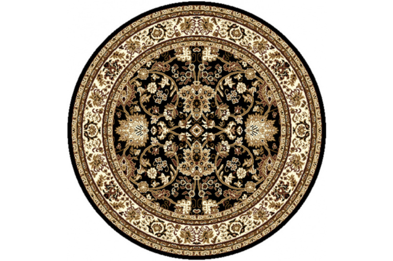 Kusový koberec TEHERAN T-117 brown kruh