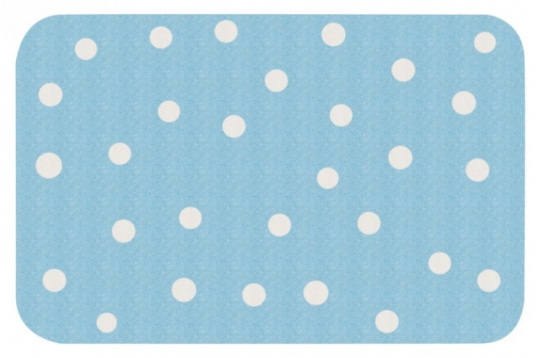 Kusový koberec Niños 103080 Blau 67x120 cm