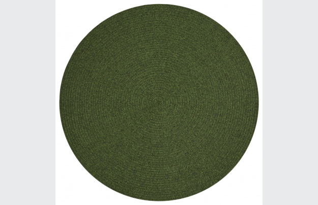 Kusový koberec Braided 105554 Green kruh