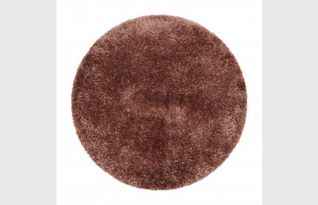 Kusový koberec Brilliant Shaggy 4200 Copper kruh