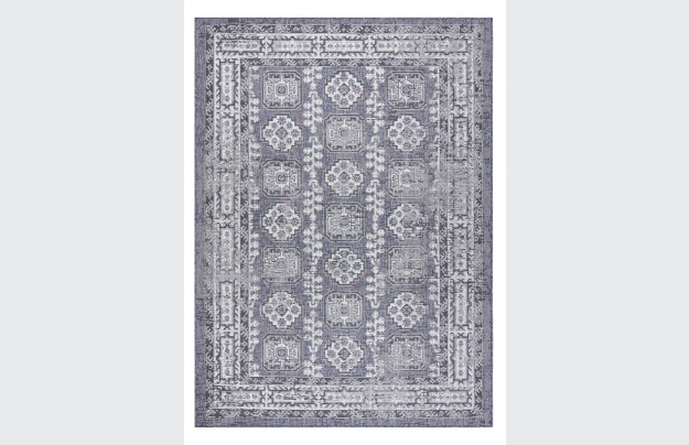 Kusový koberec Sion Sisal Ornament 2832 blue/pink/ecru