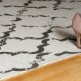 Ručně tkaný kusový koberec Stockholm 341 ANTHRACITE
