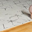 Ručně tkaný kusový koberec Stockholm 342 GREY