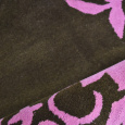 Ručně vyrobený kusový koberec Pink Flower