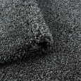 Kusový koberec Ancona shaggy 9000 anthrazit