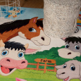 Dětský kusový koberec Juno 472 Farm