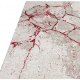Kusový koberec Opulence 104717 Silvergrey-red
