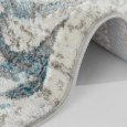Kusový koberec Opulence 104732 Silver-turquoise