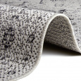 Kusový orientální koberec Flatweave 104806 Cream/Black