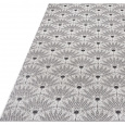 Kusový koberec Flatweave 104860 Black/Cream