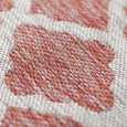 Kusový koberec Florence Alfresco Padua Red/Beige kruh