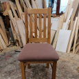Jídelní židle - klasik s čalouněným sedákem - Jídelní židle - klasik s čalouněným sedákem