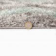 Kusový koberec Velvet-3D Diamonds Silver/Duck Egg