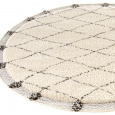 Kusový koberec Norwalk 105107 cream, grey kruh