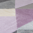 Kusový koberec Zest Icon Geometric Mauve