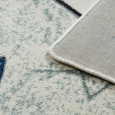 Dětský kusový koberec Petit Stars blue