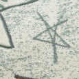 Dětský kusový koberec Petit Stars green
