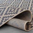 Kusový koberec Florence Alfresco Moretti Beige/Anthracite čtverec
