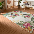 Kusový koberec Flair 105608 Tropical Dream Creme Multicolored