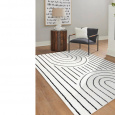 Kusový koberec Mode 8494 geometric cream/black