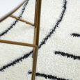 Kusový koberec Mode 8494 geometric cream/black