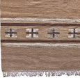 Ručně vázaný kusový koberec Ginger DESP P83 Brown Cream