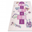 Dětský kusový koberec Bambino 2285 Hopscotch pink