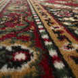 Kusový koberec TEHERAN T-102 red kruh