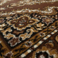 Kusový koberec TEHERAN T-102 brown kruh