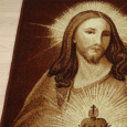 Kusový koberec Srdce Ježíše