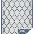 Kusový koberec Twin-Wendeteppiche 103123 blau creme